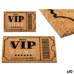 Deurmat GiftDecor VIP Afgedrukt PVC Kokosvezel 60 x 2 x 40 cm (10 Stuks)