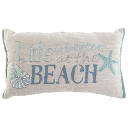 Kussen Home ESPRIT Beach Mediterrane 60 x 10 x 35 cm