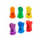 Clips on zakjes dicht te maken Kinvara CK60429 Multicolour Plastic Magnetisch 6 Onderdelen (12 St...