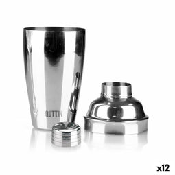 Cocktailshaker Quttin 750 ml Staal (12 Stuks)