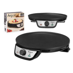 Pannenkoekenmaker Argon Y-8906 Zwart 1200 W