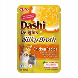 INABA CAT Dashi Delights Silky Broth Chicken - kattensnack - 40g