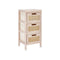 Ladenkast GiftDecor Rattan Natuurlijk 27 x 58 x 25 cm 3 lades