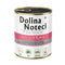 DOLINA NOTECI Premium rijk aan kalfsvlees met groene erwten – natvoer voor honden – 800g