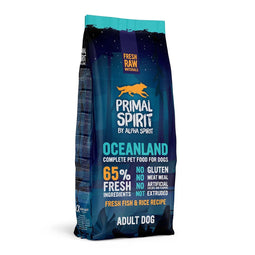 PRIMAL SPIRIT Oceanland Vis – droogvoer voor honden met allergieën – 12 kg