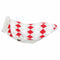Hondentrui Trixie Wit Rood Grijs M