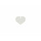 Naamplaatje Imarc Heart Wit