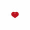 Naamplaatje Imarc Heart Rood
