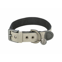 Hondenhalsband Trixie CityStyle Lichtgrijs S/M 30-37 cm