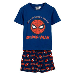 Pyjama Kinderen Spider-Man Blauw