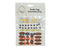Decoris - Sticker foam l14b12cm multi 48st Decoris
