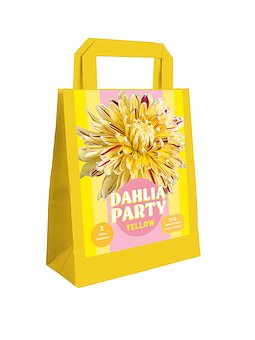 Jub - Zak bollen dahlia party yellow