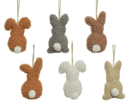 Decoris - Konijn teddy l3b6h11cm a6 Decoris
