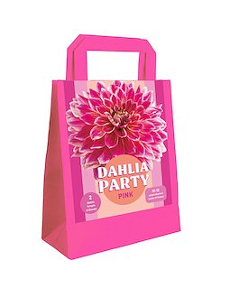 Jub - Zak bollen dahlia party pink