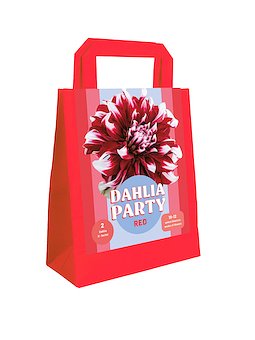 Jub - Zak bollen dahlia party red