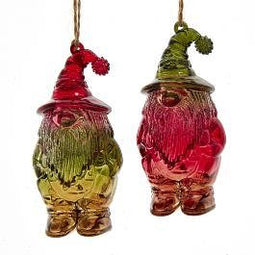 Kurt s adler - Multi W-Clr Glitter Gnome Ornament 4,4 inch