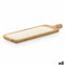 Snackdienblad GiftDecor MALI-798 W Wit 50,7 x 3 x 14 cm (6 Stuks)