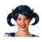 Pruik Blauw