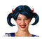 Pruik Blauw