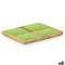 Dienblad met Vakjes GiftDecor MALI-991 G Groen 31 x 3 x 3 cm (6 Stuks)