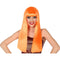 Pruik Oranje 60 cm