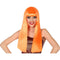 Pruik Oranje 60 cm