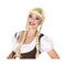Pruik Blond Vlechten