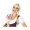 Pruik Blond Vlechten