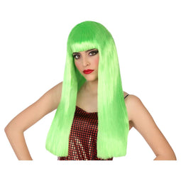 Pruik Groen 60 cm