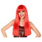 Pruik Rood 60 cm