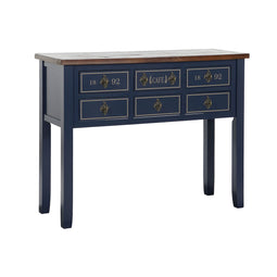 Console Home ESPRIT Bruin Marineblauw Paulownia hout 103 x 35 x 80 cm