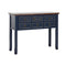 Console Home ESPRIT Bruin Marineblauw Paulownia hout 103 x 35 x 80 cm