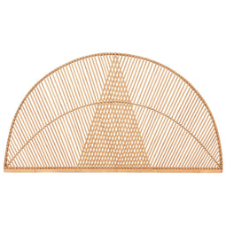 Hoofdbord Home ESPRIT Lichtbruin Bamboe Vezel 150 x 2 x 80 cm
