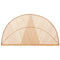Hoofdbord Home ESPRIT Lichtbruin Bamboe Vezel 150 x 2 x 80 cm
