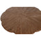 Eettafel Home ESPRIT Natuurlijk Hout 100 x 100 x 77 cm
