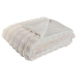 Deken Home ESPRIT Beige 220 x 240 x 1 cm