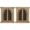 Wanddecoratie Home ESPRIT Beige Natuurlijk Venster 45 X 5 X 51 cm