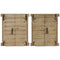 Wanddecoratie Home ESPRIT Beige Natuurlijk Venster 45 X 5 X 51 cm