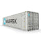 Kist Home ESPRIT Container Hemelsblauw Metaal Vintage 89 x 41,5 x 45,5 cm
