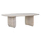 Hoofdtafel Home ESPRIT Wit 137 x 76 x 45 cm