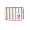 Individueel tafelkleed Kinvara Bon Apetit Wit Rood