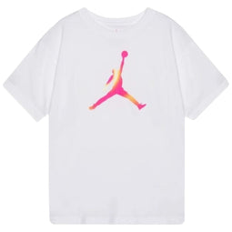T-Shirt met Korte Mouwen voor kinderen Nike Wit