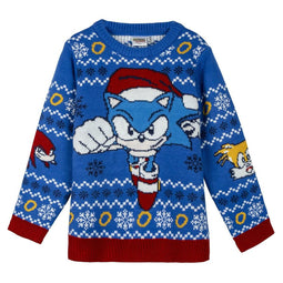 Uniseks Trui Sonic Blauw
