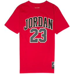 T-Shirt met Korte Mouwen voor kinderen Nike JDB PRACTICE FLIGHT 95A088 R78 Rood