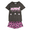 Zomerpyjama Hello Kitty Donker grijs