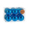 Set kerstballen Blauw Plastic Ø 7 cm (12 Stuks)