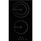 Simfer | H3.020.DEBSP | Hob | Vitroceramic | Number of burners/cooking zones 2 | Touch | Black