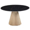 Eettafel Home ESPRIT Keramisch Hout MDF 120 x 120 x 75 cm