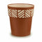 Zelfwaterende bloempot Stefanplast Orfeo Terra cotta Plastic 29 x 29 x 29 cm (6 Stuks)