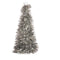 Decoratieve figuren Kerstboom Klatergoud Zilverkleurig Polypropyleen PET 27 x 45,5 x 27 cm (12 St...